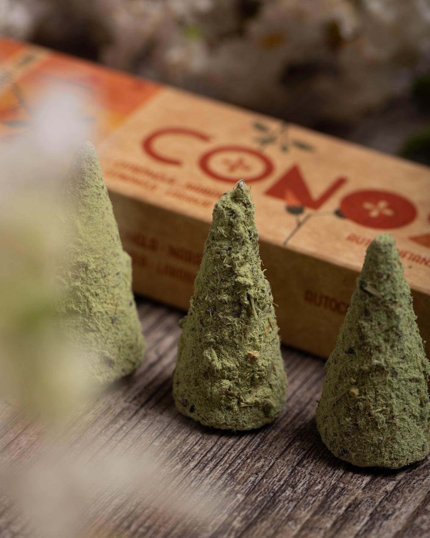 Sahumerio en Conos Citronela Naranja Sagrada Madre