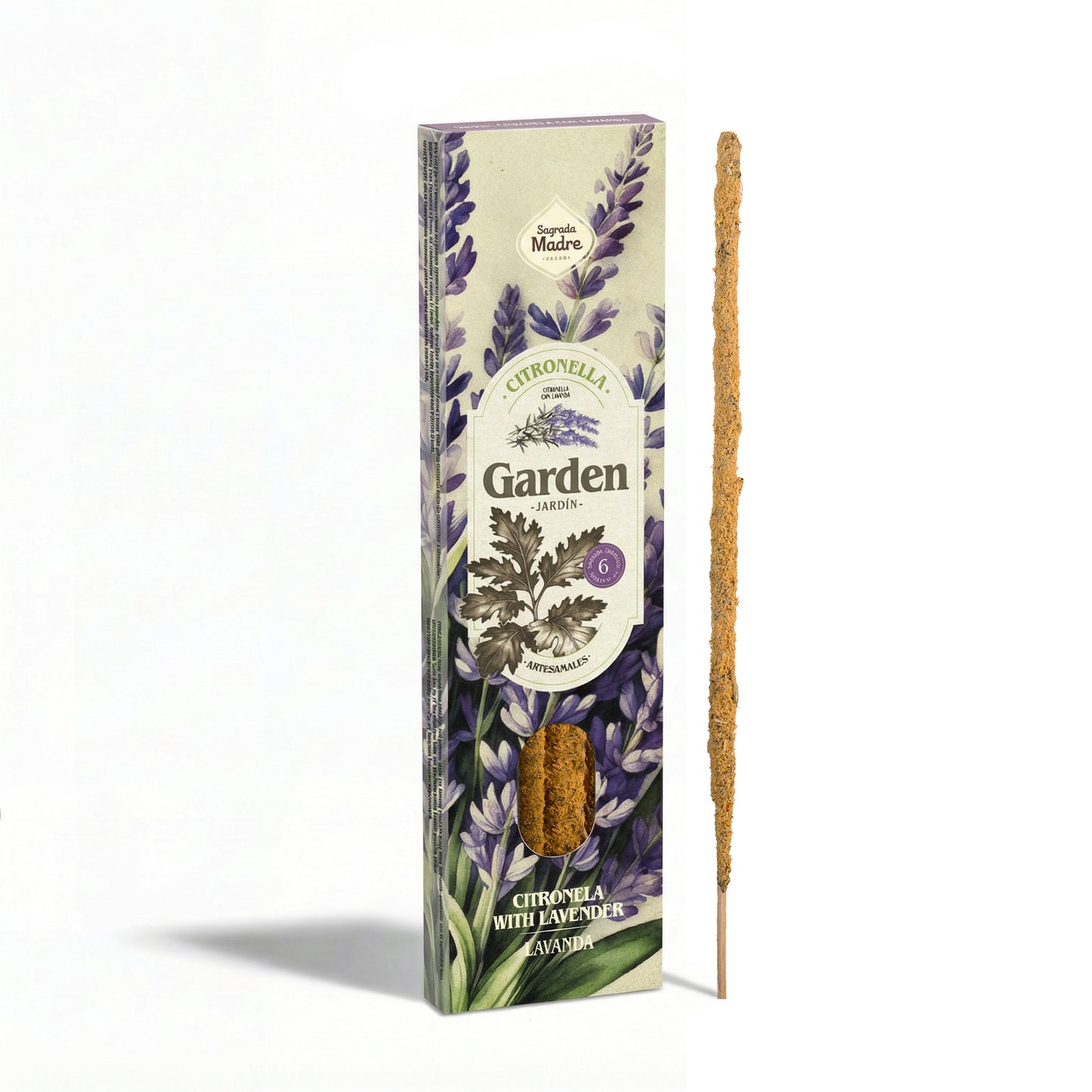 Sahumerio Garden Citronela Y Lavanda