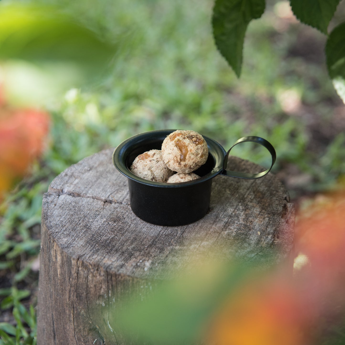 Sahumador de Mano Acero Negro