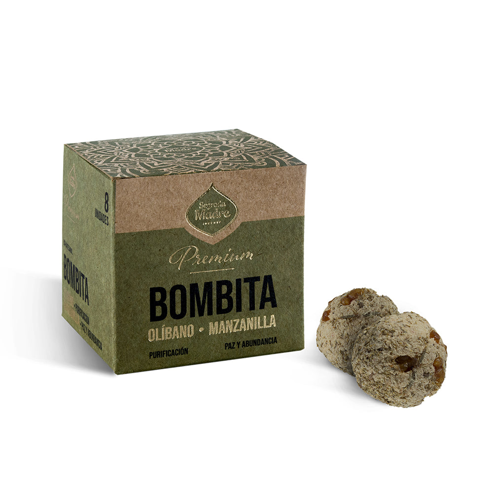 Bombita Premium Defumación Activada Olíbano & Manzanilla