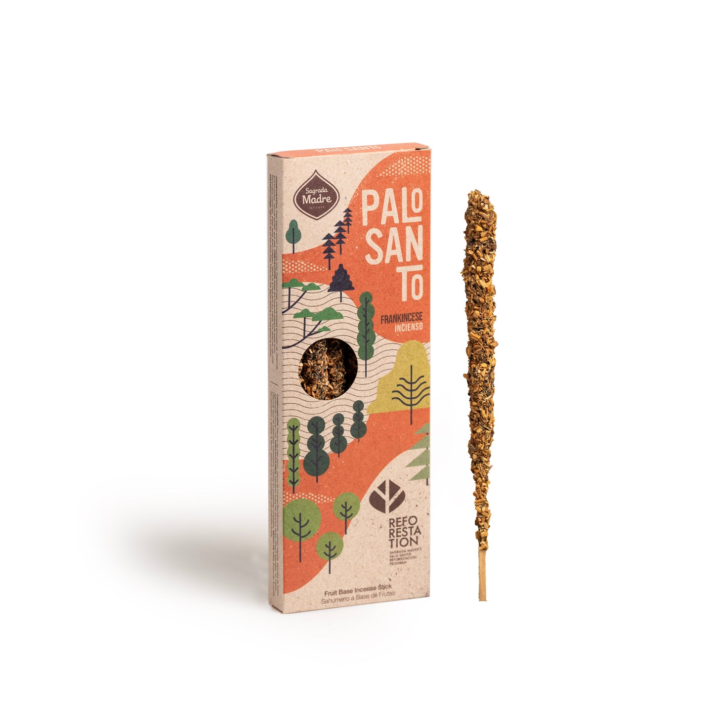 Sahumerio Corto Palo Santo Incienso