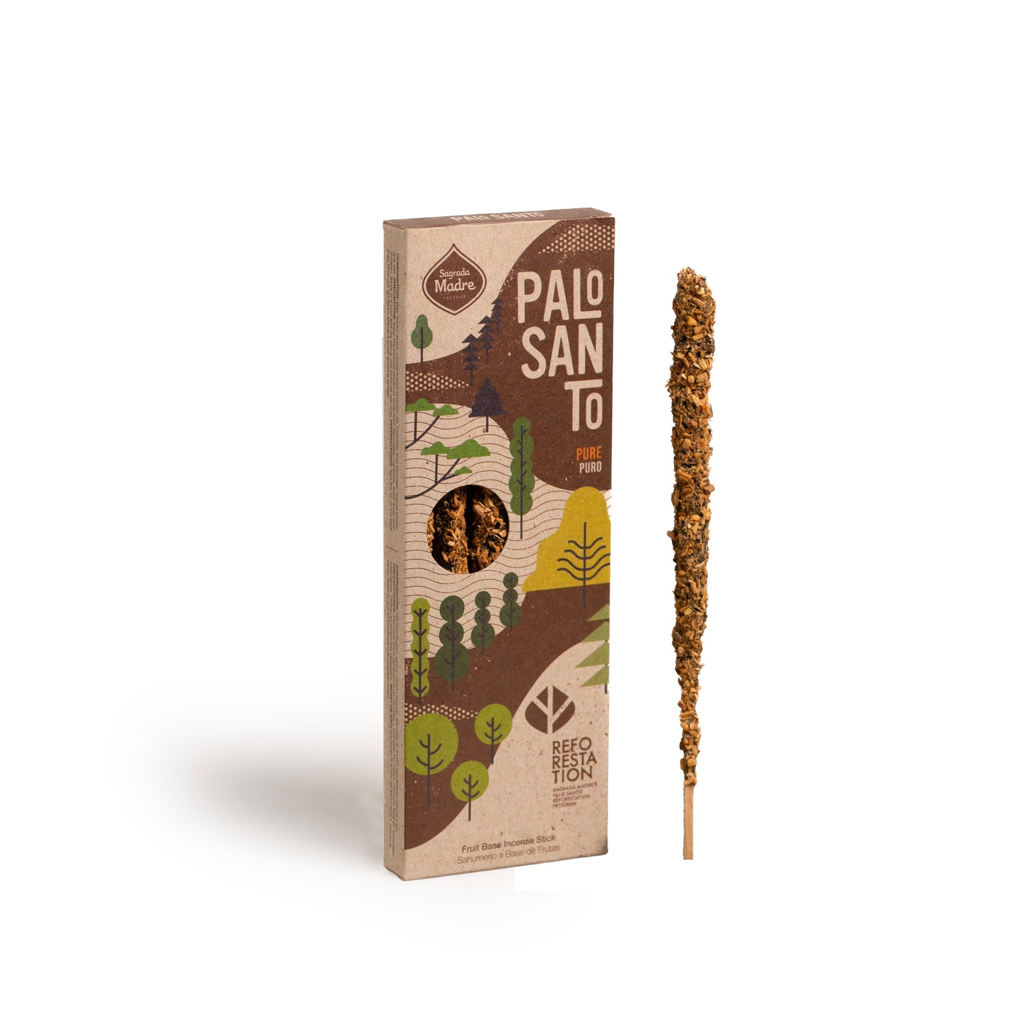 Sahumerio Corto Palo Santo Puro