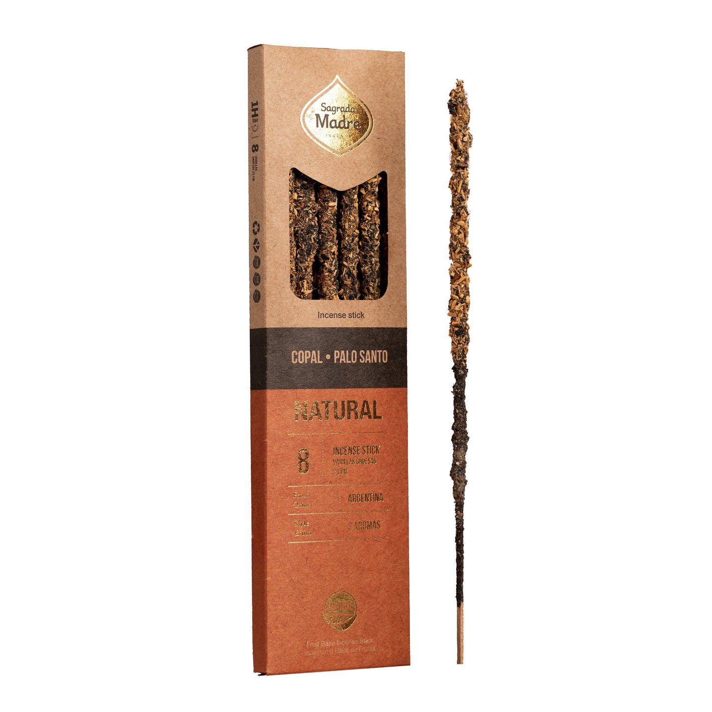 Sahumerio Natural Doble Copal y Palo Santo