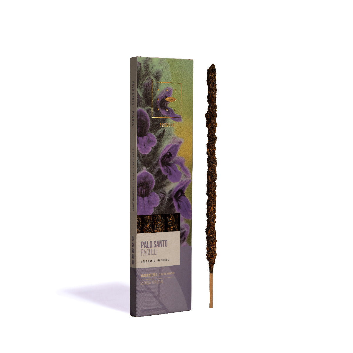 Sahumerio Natural Premium Palo Santo – Pachulí