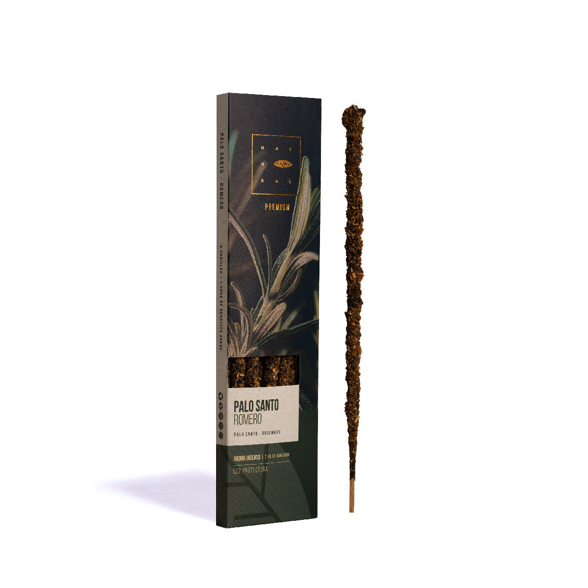Sahumerio Natural Premium Palo Santo – Romero