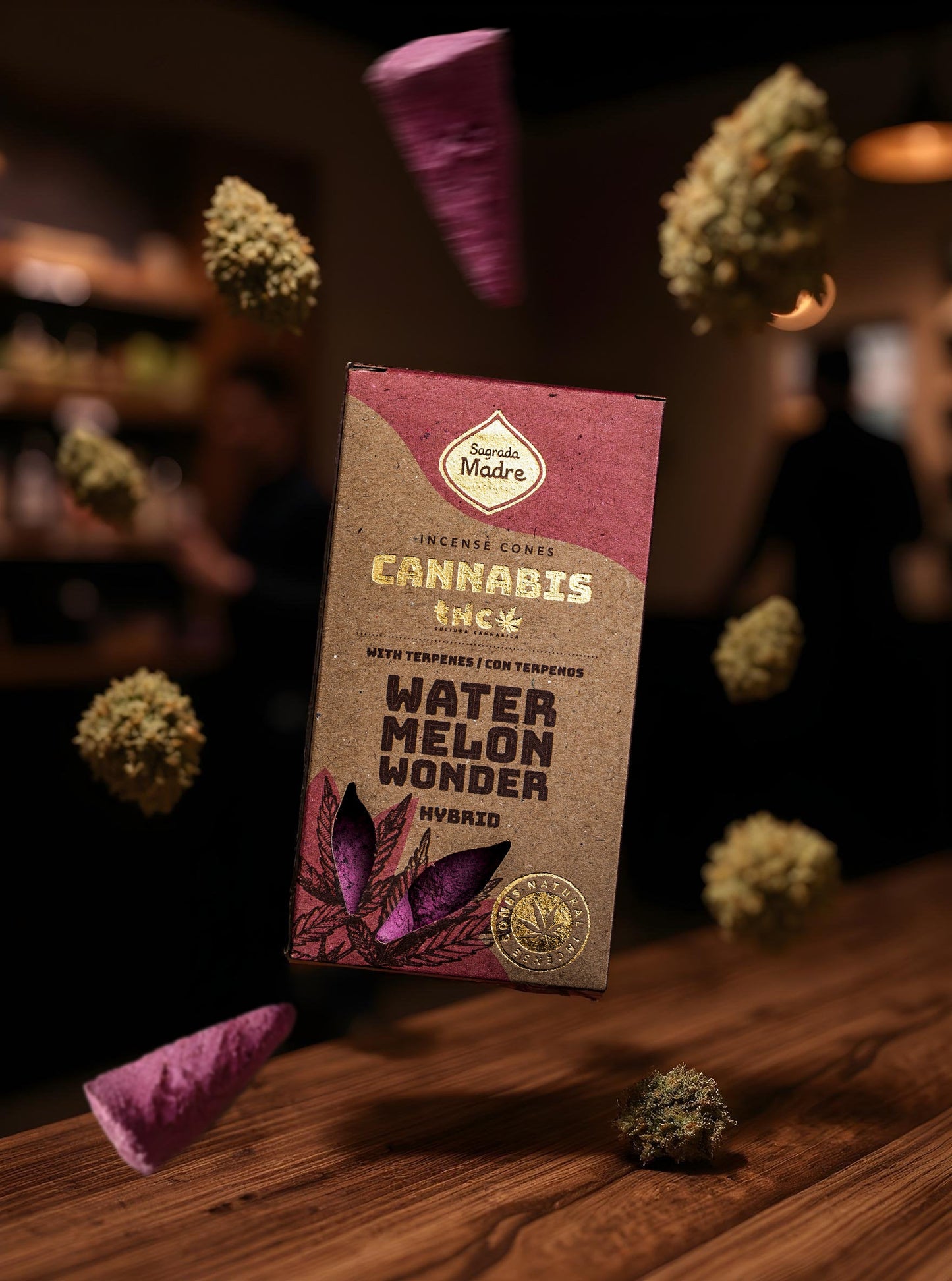 Sahumerio Conos Grow Cannabis Watermelon Wonder