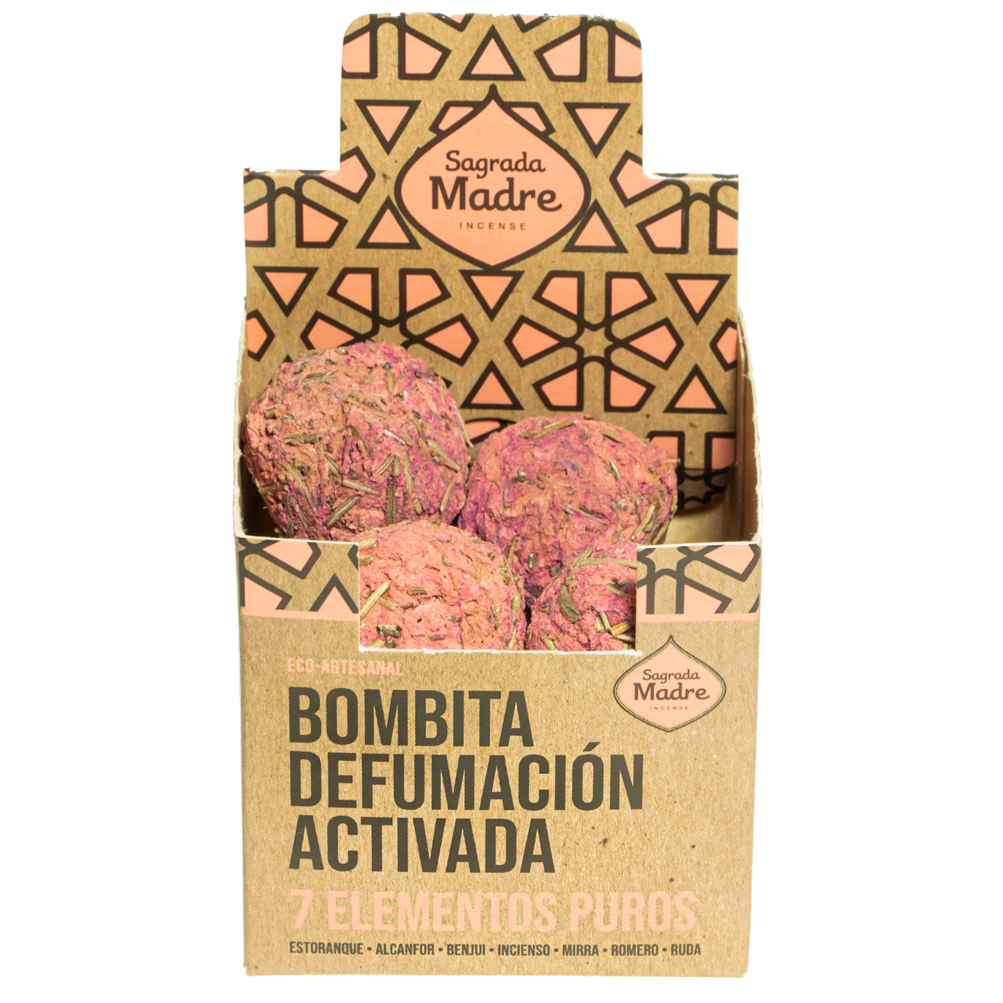 Bombitas Defumación Activada 7 Elementos Puros