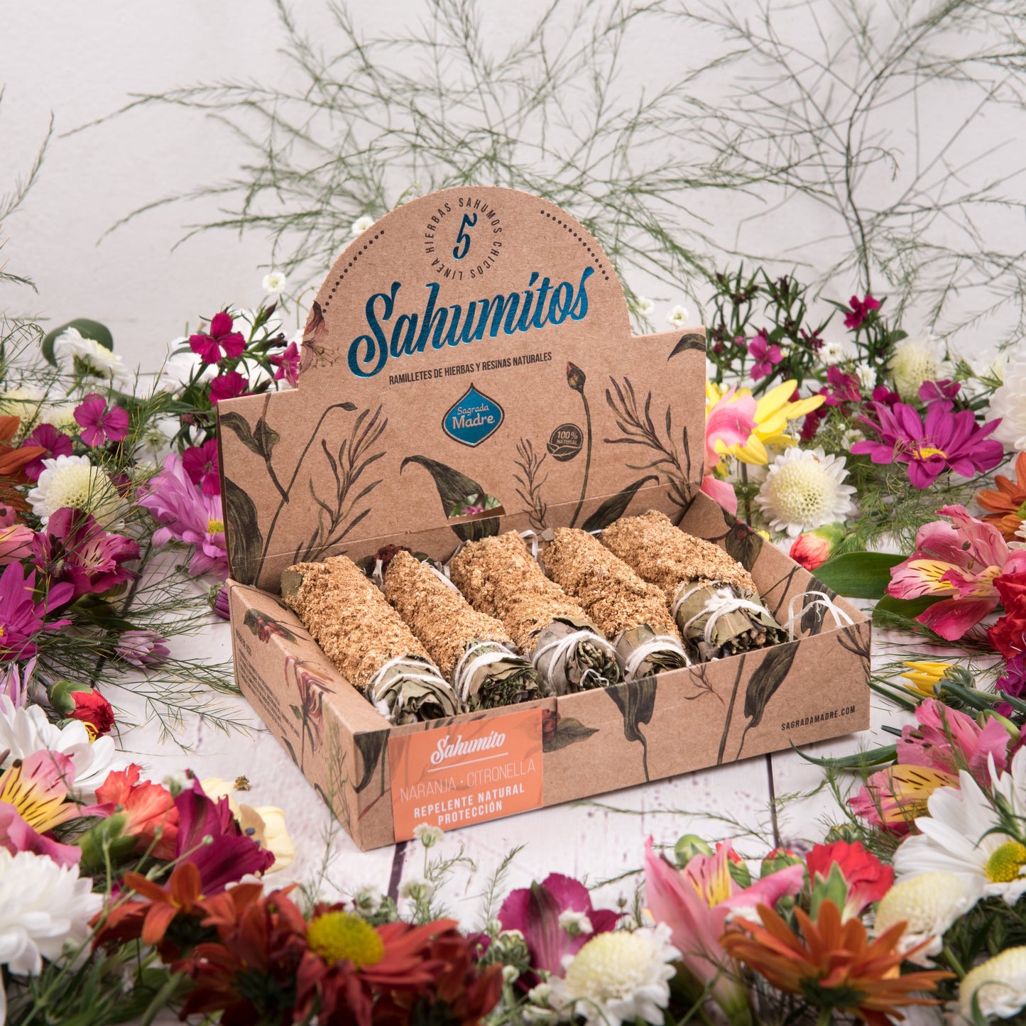 Sahumitos Naranja & Citronella x 5
