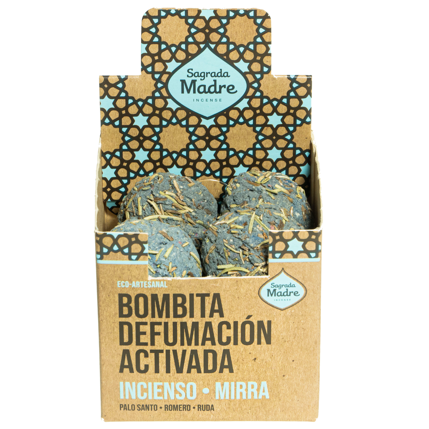 Bombitas Defumación Activada Incienso y Mirra