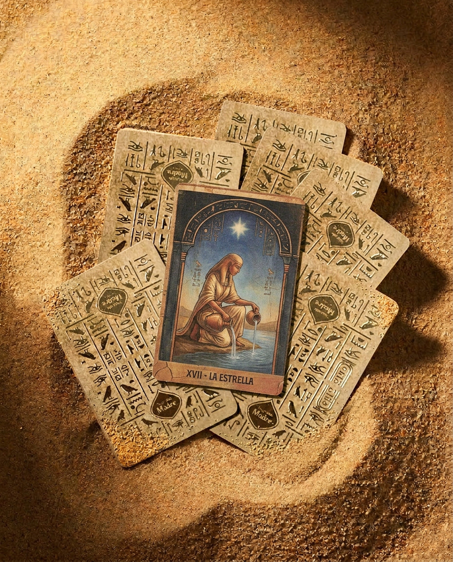 Sahumerio Tarot Egipcio Bakhoor Noir