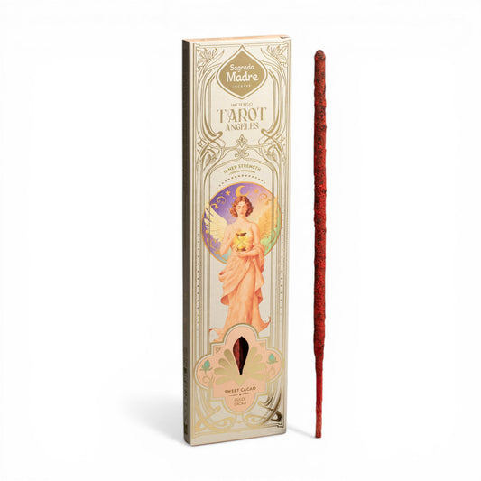 Sahumerio Tarot Ángeles Fuerza Interior - Dulce Cacao