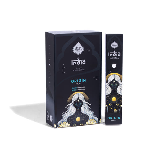 Box Sahumerio Varilla India Black Origen