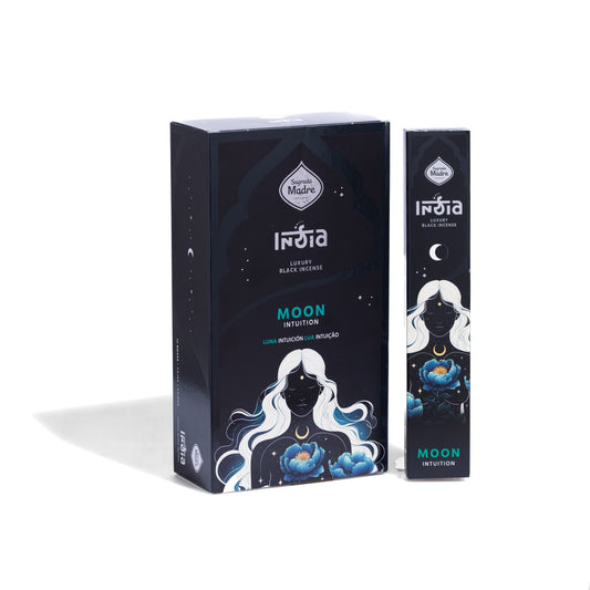 Box Sahumerio Varilla India Black Luna