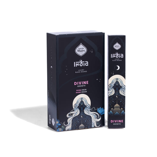 Box Sahumerio Varilla India Black Divina