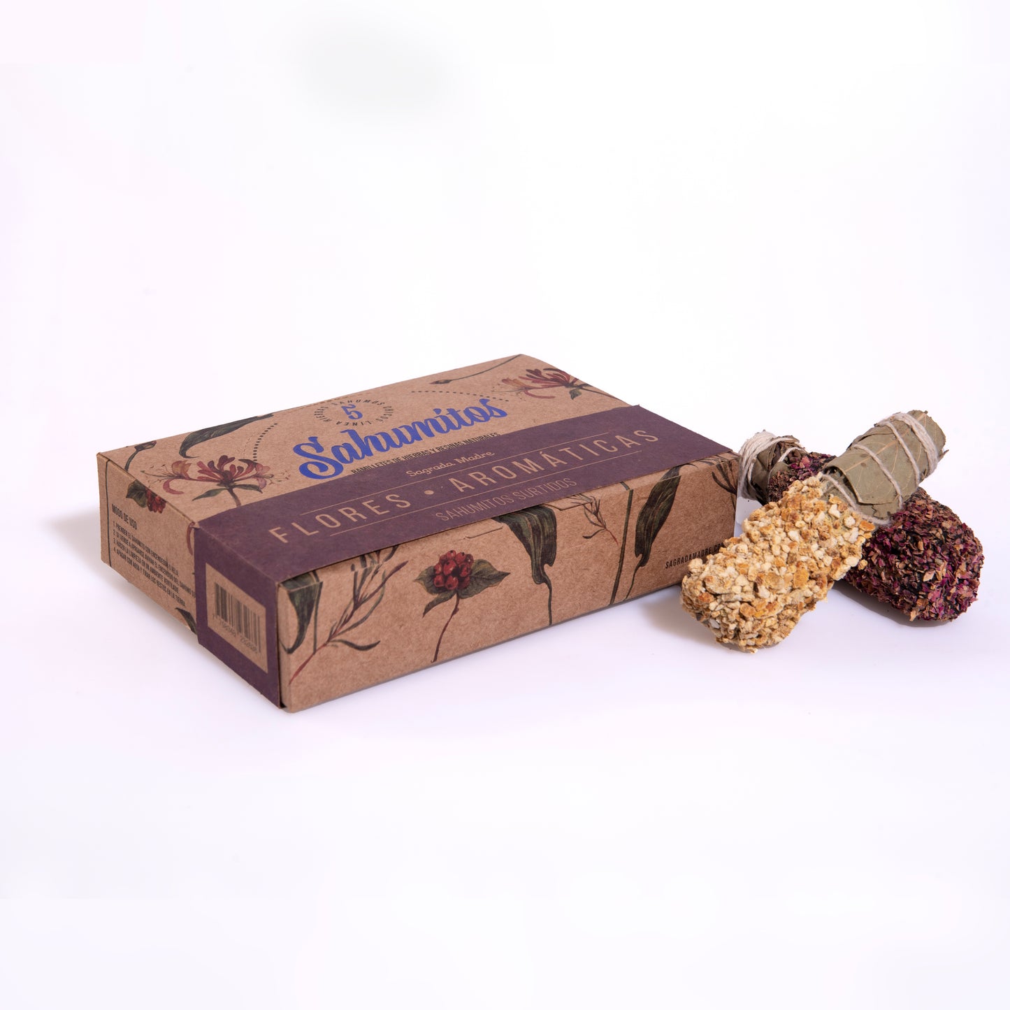 Sahumitos Surtidos Flores Aromáticas x 5