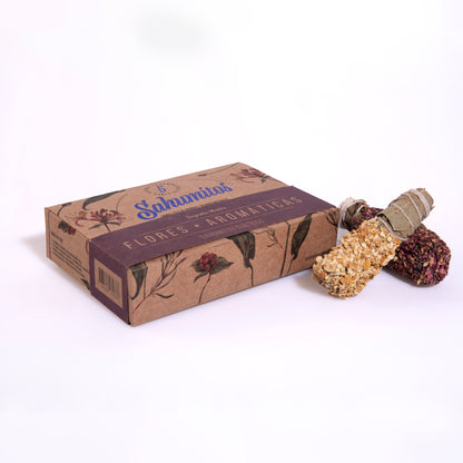 Sahumitos Surtidos Flores Aromáticas x 5