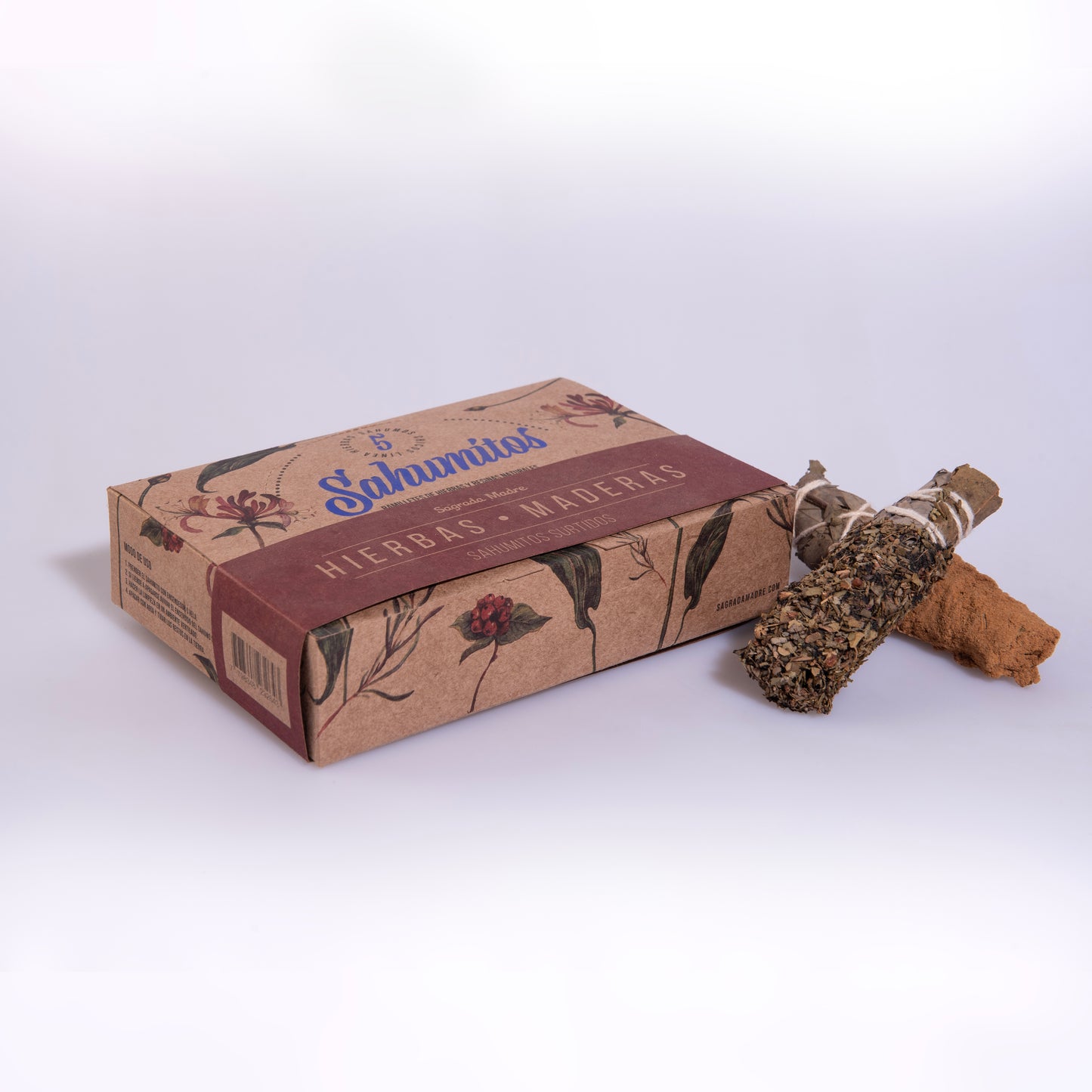 Sahumitos Surtidos Hierbas y Maderas x 5