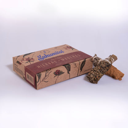 Sahumitos Surtidos Hierbas y Maderas x 5