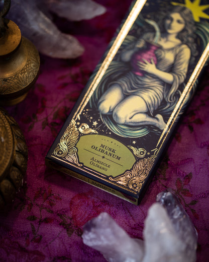 Sahumerio Tarot De Marsella Almizcle - Olibano