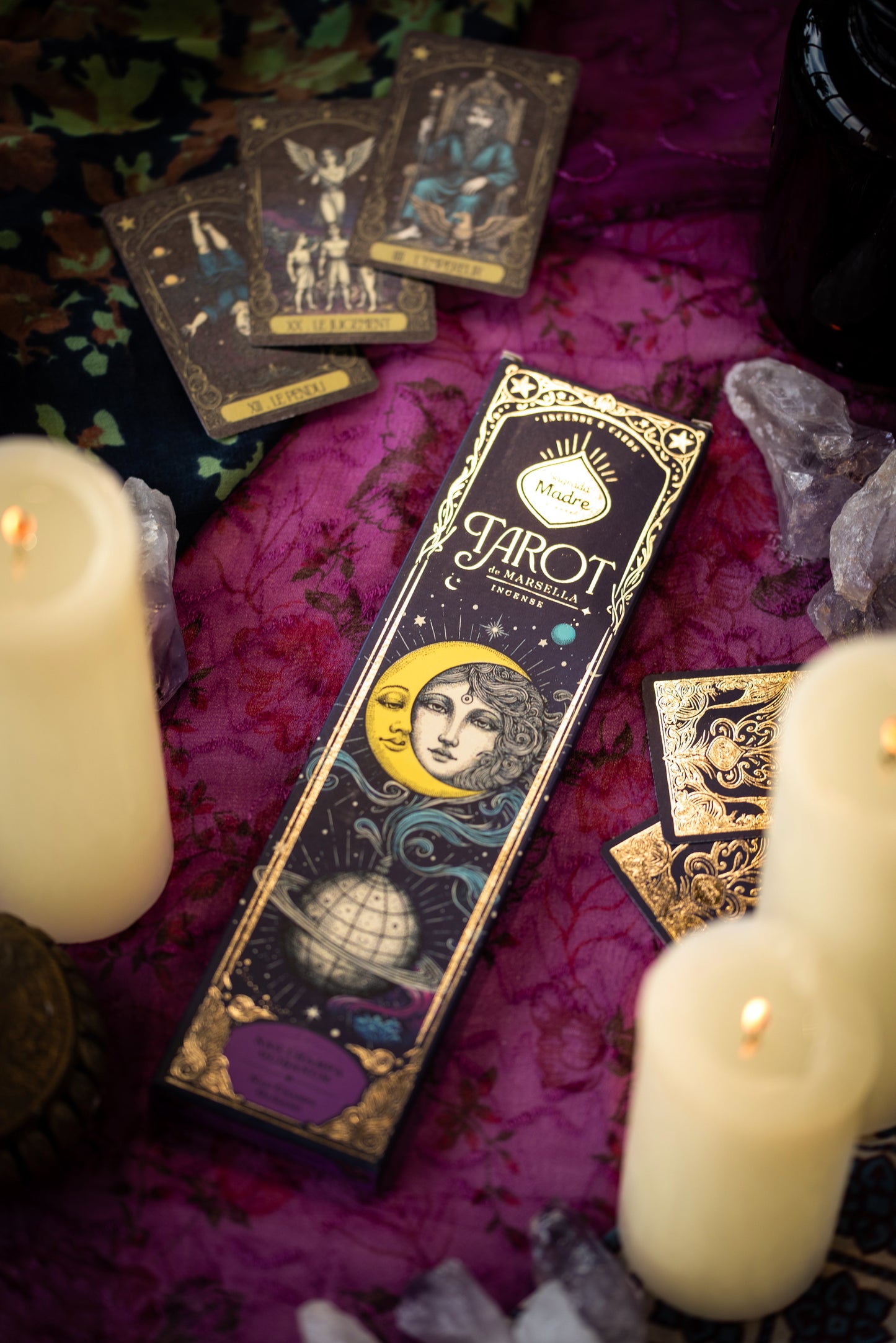 Sahumerio Tarot De Marsella Nag Champa - Olibano