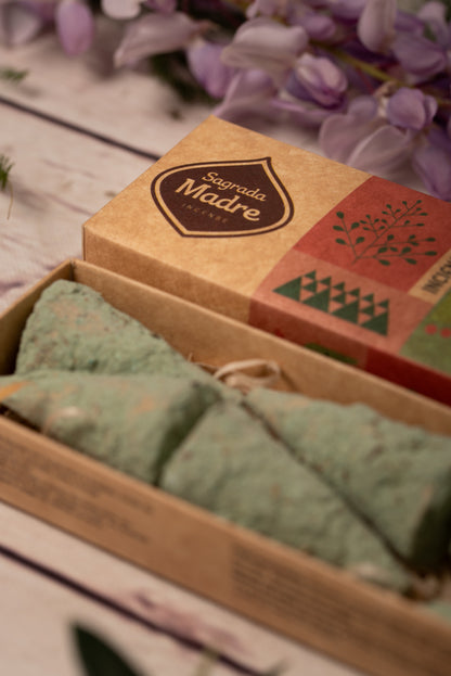 Sahumerio en Conos Ruda Romero