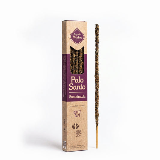 Sahumerio Palo Santo con Café