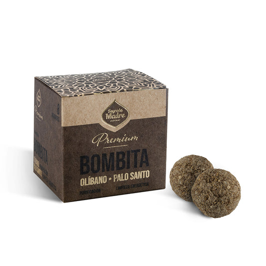 Bombita Premium Defumación Activada Olíbano & Palo Santo