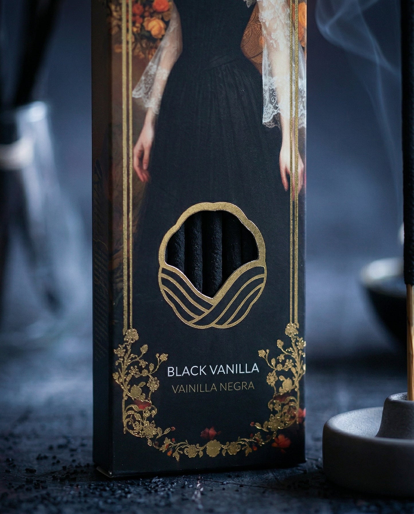 Sahumerio Perfum Premium Black Vainilla