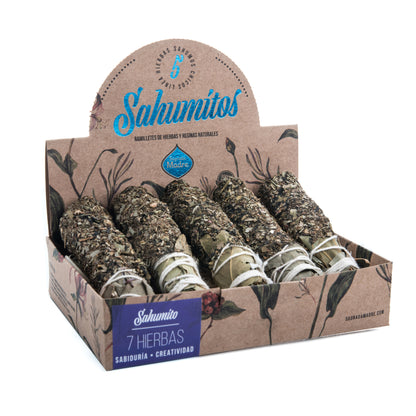 Sahumitos 7 Hierbas x 5