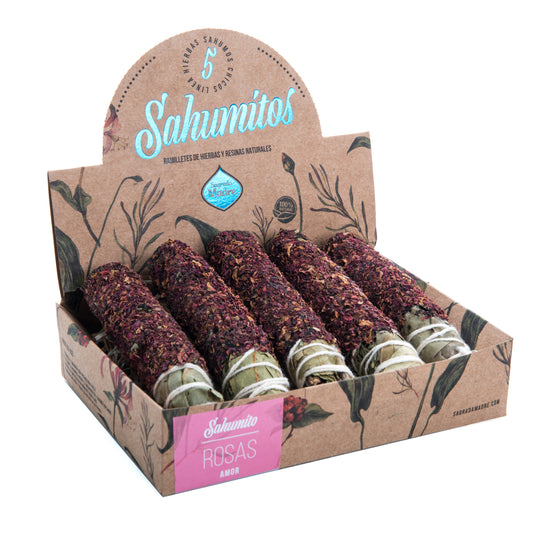 Sahumitos Rosas x 5