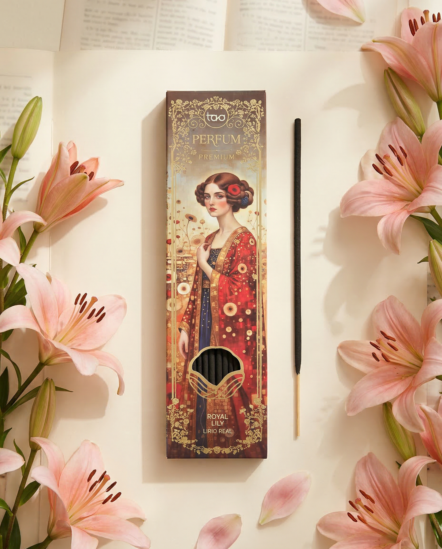 Sahumerio Perfum Premium Lirio Real