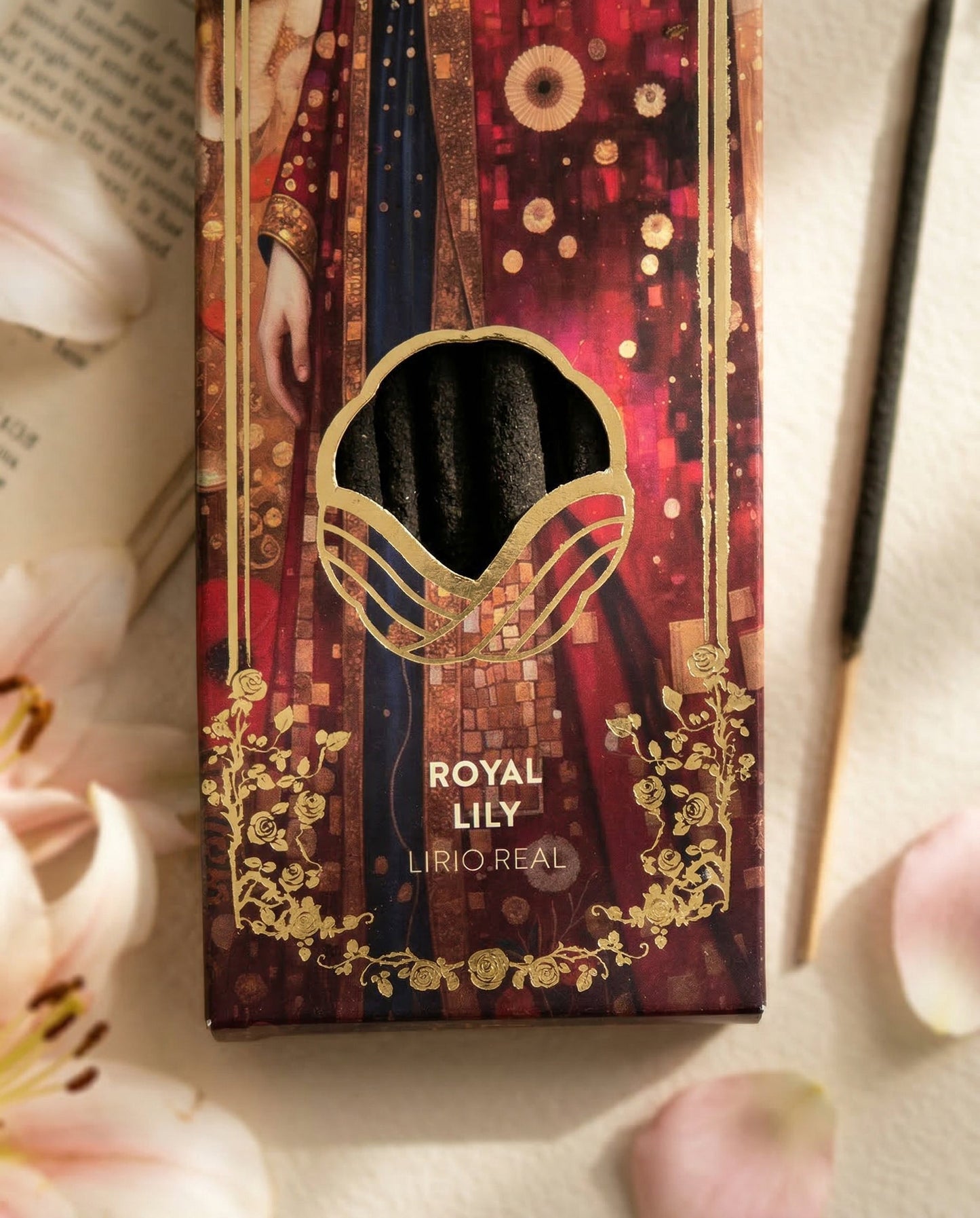 Sahumerio Perfum Premium Lirio Real
