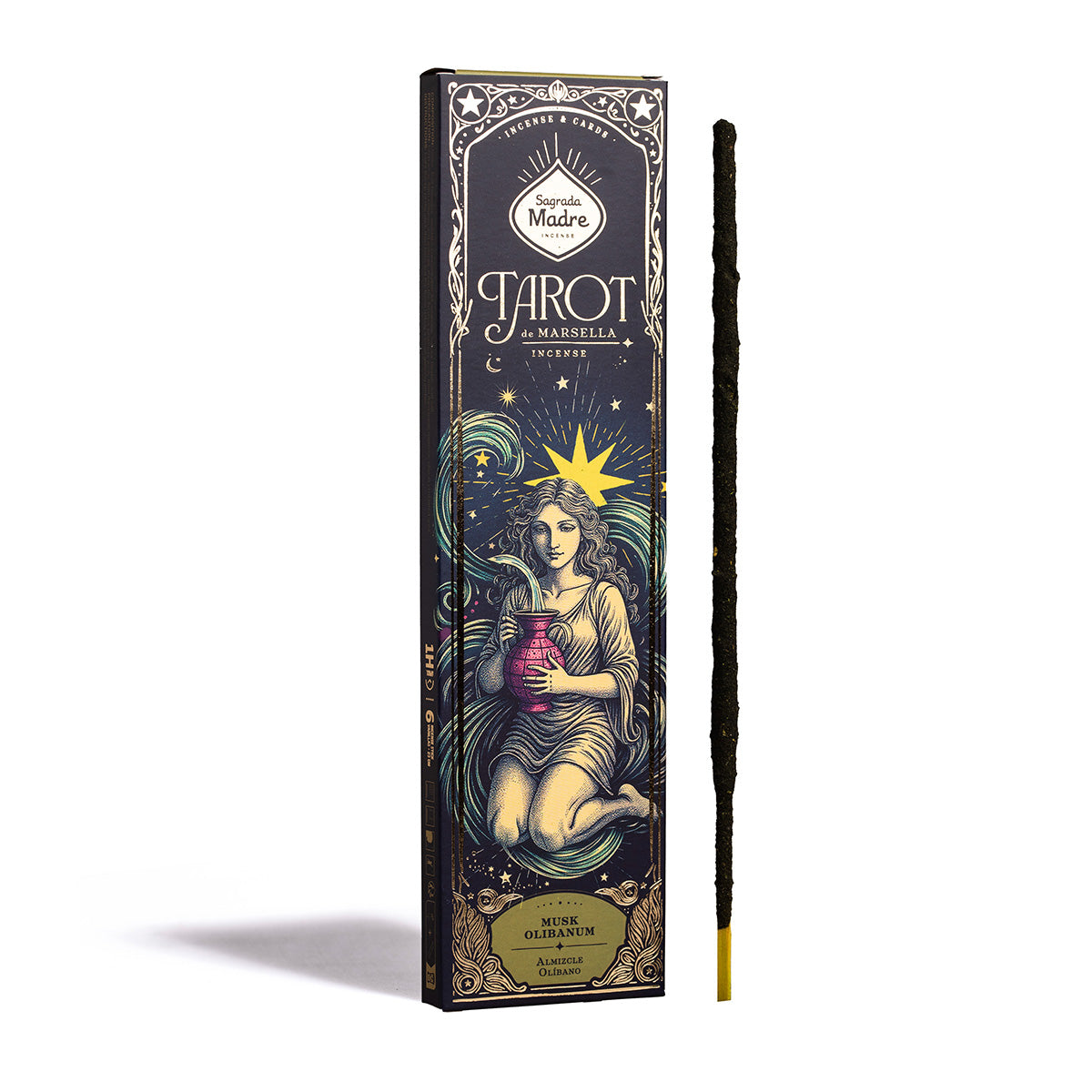 Sahumerio Tarot De Marsella Almizcle - Olibano