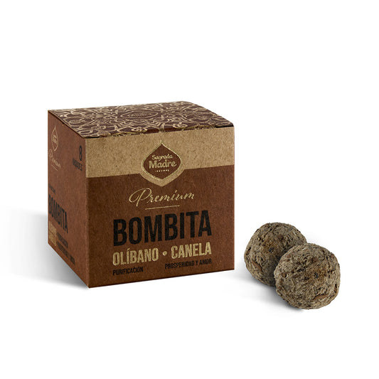 Bombita Premium Defumación Activada Olíbano & Canela