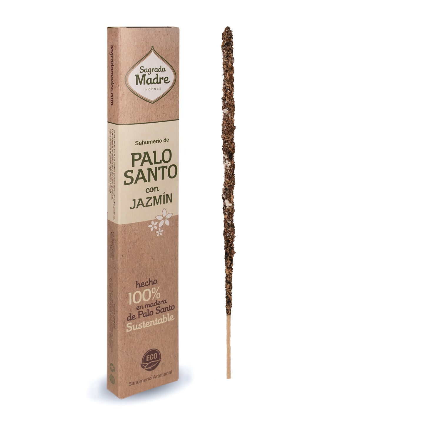 Sahumerio Palo Santo con Jazmín