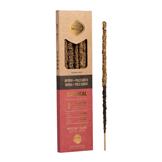 Sahumerio Natural Doble Mirra y Palo Santo