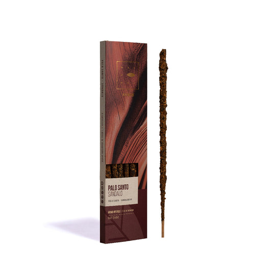 Sahumerio Natural Premium Palo Santo – Sándalo