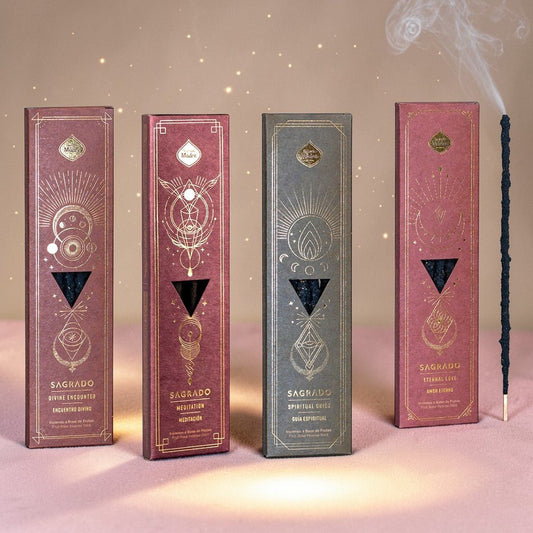 Pack Ritual Amor y Conexión – 4 Inciensos Sagrados - Sagrada Madre Chile
