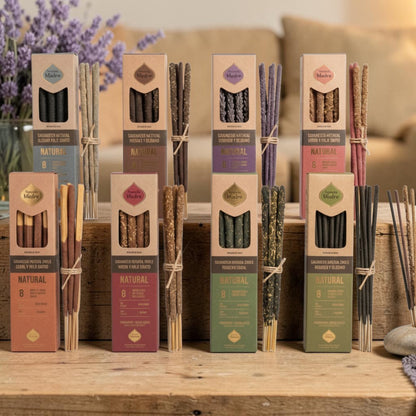 Pack Mayorista Sahumerios Dobles Naturales 24 Unidades
