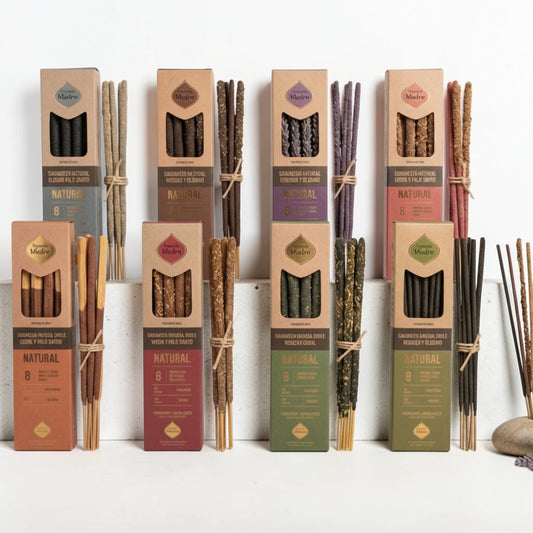 Pack Mayorista Sahumerios Dobles Naturales – 8 Variedades (24 unidades)