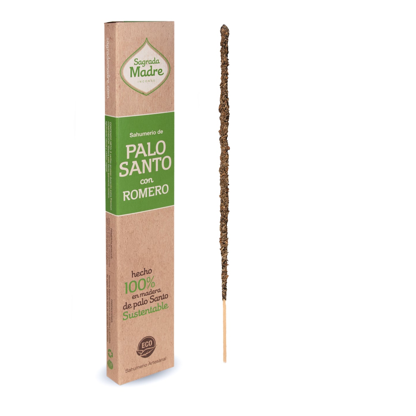 Sahumerio Palo Santo con Romero