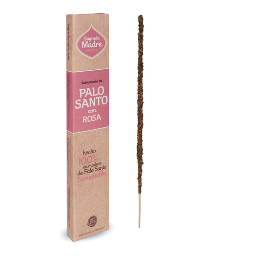 Sahumerio Palo Santo con Rosas