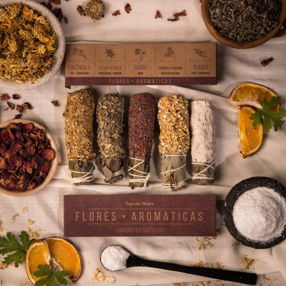Sahumitos Surtidos Flores Aromáticas x 5