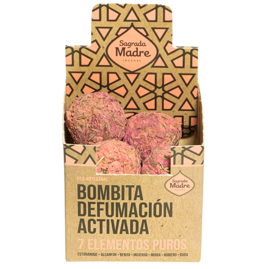 Bombitas Defumación Activada 7 Elementos Puros