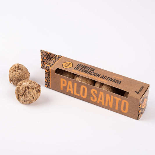 Bombitas x 4 Palo Santo