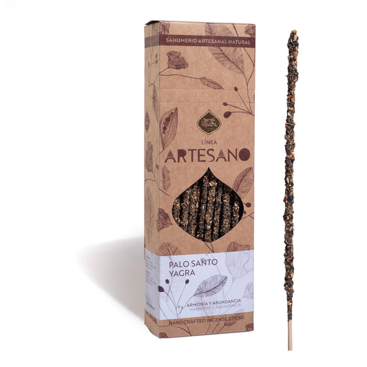 Sahumerio Artesano Palo Santo Yagra
