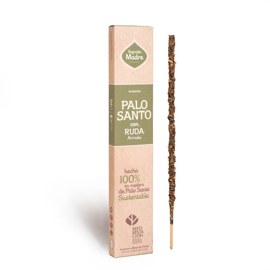 Sahumerio Palo Santo con Ruda