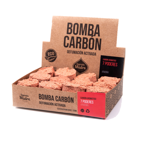 Bomba Carbón Sahumerio 7 Poderes