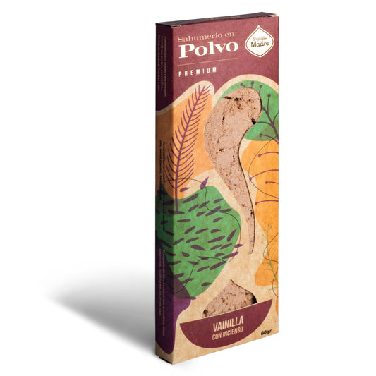 Sahumerio en Polvo Vainilla Incienso