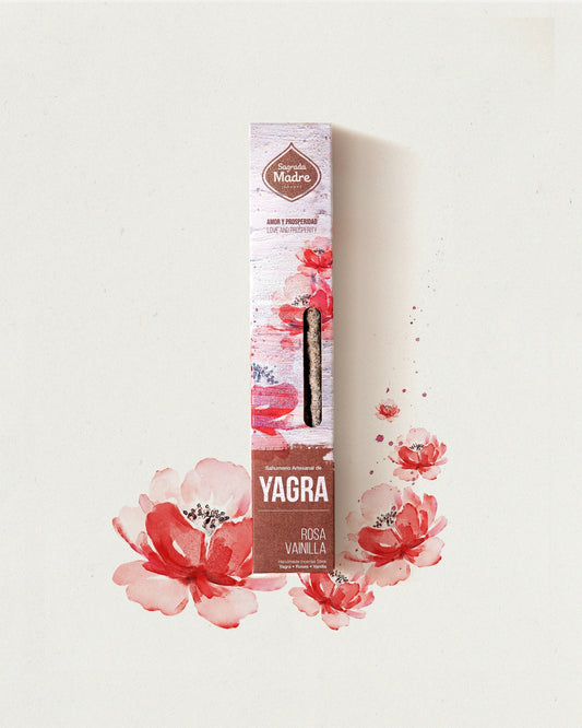 Sahumerio Yagra Vainilla Rosa